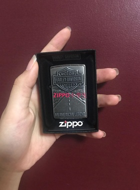 zippo之宝防风打火机原装正品 哈雷戴维森美国传奇 哈雷公路20229