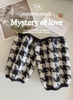 2025春季新款简约百搭办公长款袖套格子短款套袖外套防污成人护袖