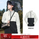 摇粒绒保暖休闲卫衣上衣 新款 骆驼半开拉链抓绒衣男女同款 春秋季