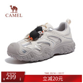 徒步鞋 防滑耐磨登山鞋 女2026春季 企鹅户外休闲鞋 新款 骆驼丑萌鞋