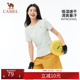 骆驼运动T恤男女同款 徒步防晒速干T恤 休闲吸汗户外春夏圆领短袖
