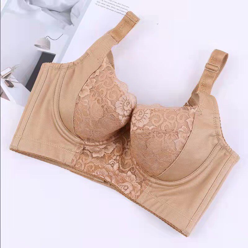 美容院桑蚕丝美肤防下垂收副乳软钢圈塑身调整型内衣薄杯文胸