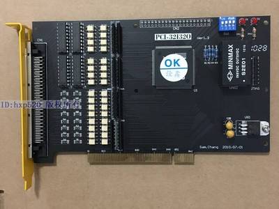 （拍前询价）MACTECH PCI-321320 PCI-32I32O VER1.3 控制卡实物