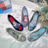 小学生沙滩鞋 儿童仙女风女童包头软底白雪公主果冻鞋 新款 2022夏季