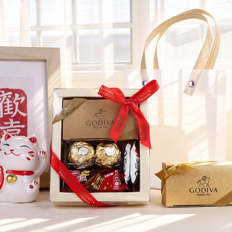 新款GODIVA/歌帝梵山姆喜糖结婚订婚喜糖礼盒成品含糖伴手礼回礼