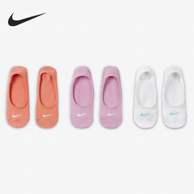 Nike/耐克正品夏季新款女子训练运动休闲船袜短袜 SX4863-915