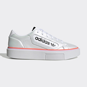 阿迪达斯正品 W女子经典 三叶草 Adidas SLEEK SUPER 运动鞋 EF4956