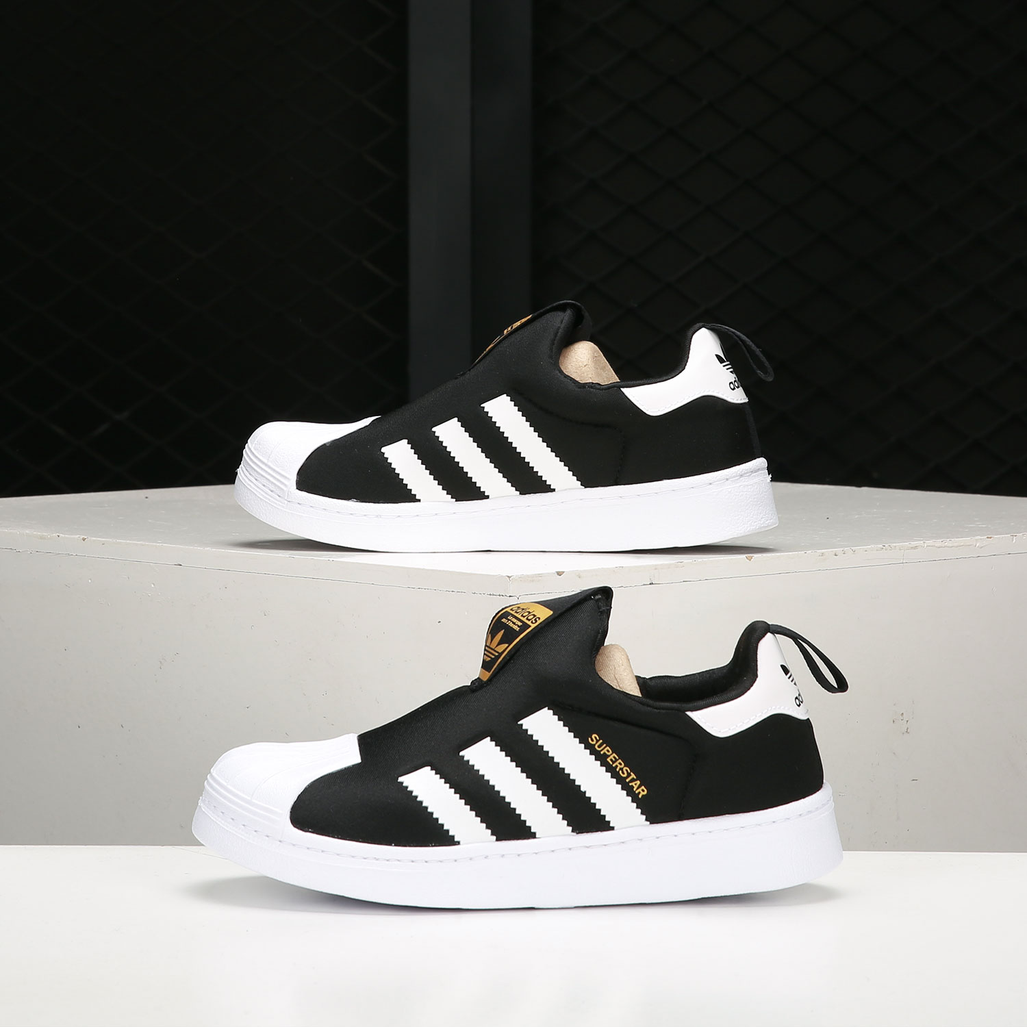 Adidas/阿迪达斯正品 SUPERSTAR 360 C 小童休闲运动经典鞋S32130