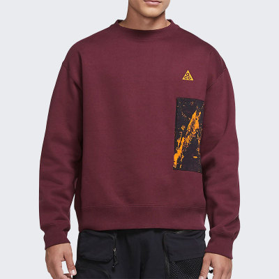 系列男子户外休闲圆领套头卫衣