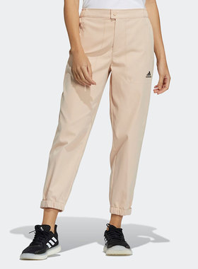 Adidas/阿迪达斯正品女子运动休闲宽松工装长裤H07385