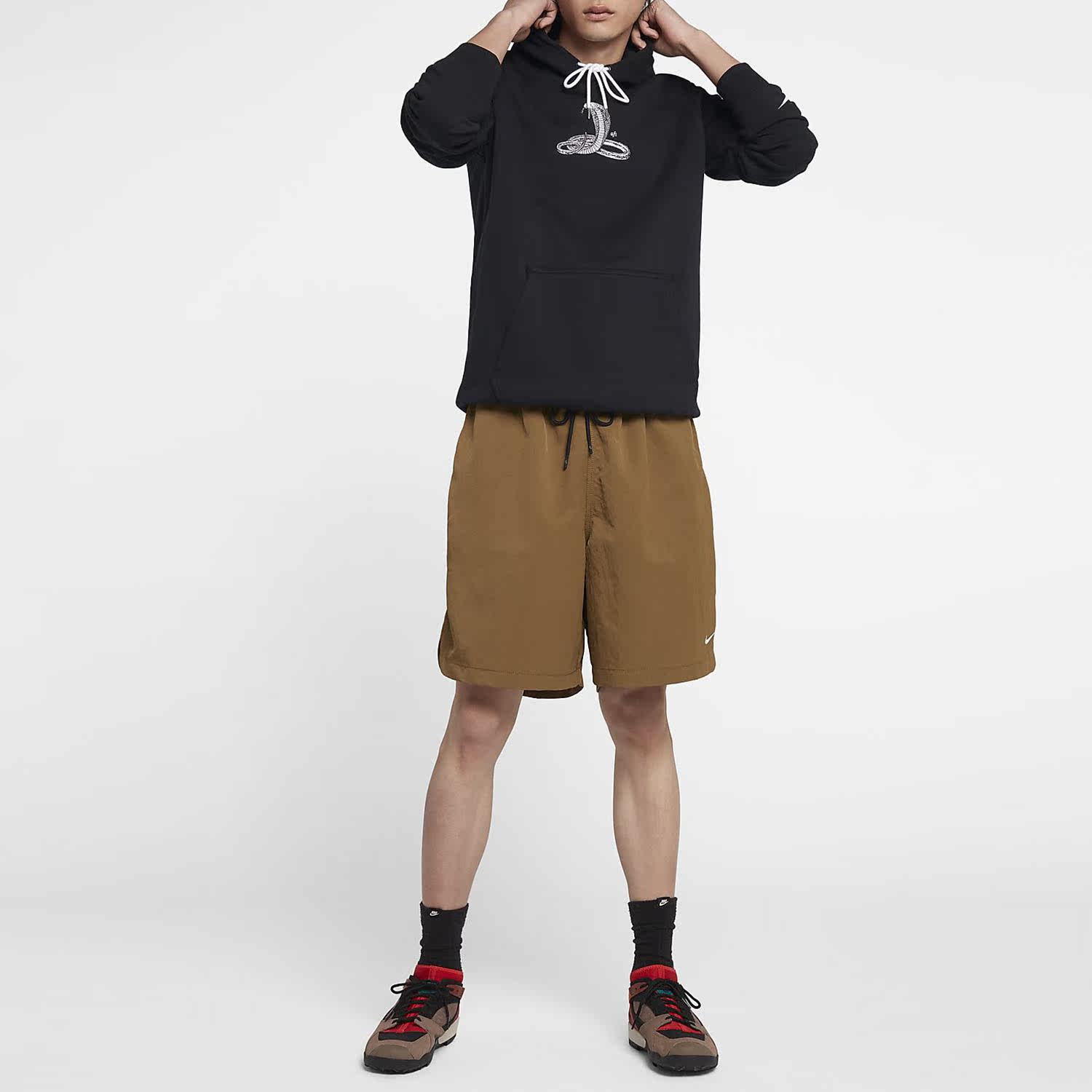 Nike/耐克正品新款 AF1 男子休闲运动卫衣套头衫CJ1788-010