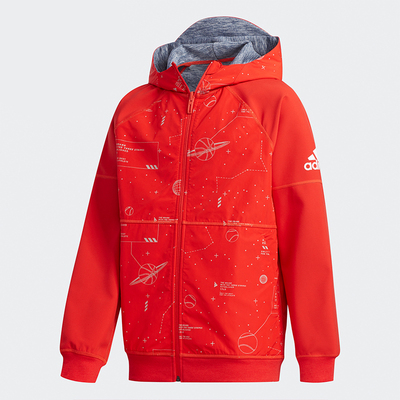 阿迪达斯正品春季大童装运动外套