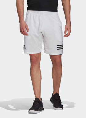 Adidas/阿迪达斯正品新款男子三道杠网球训练运动短裤GL5412