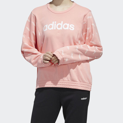 圆领宽松休闲运动卫衣