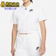 耐克正品 T恤 春季 Nike 新款 女子运动透气翻领短袖 DM6465 100