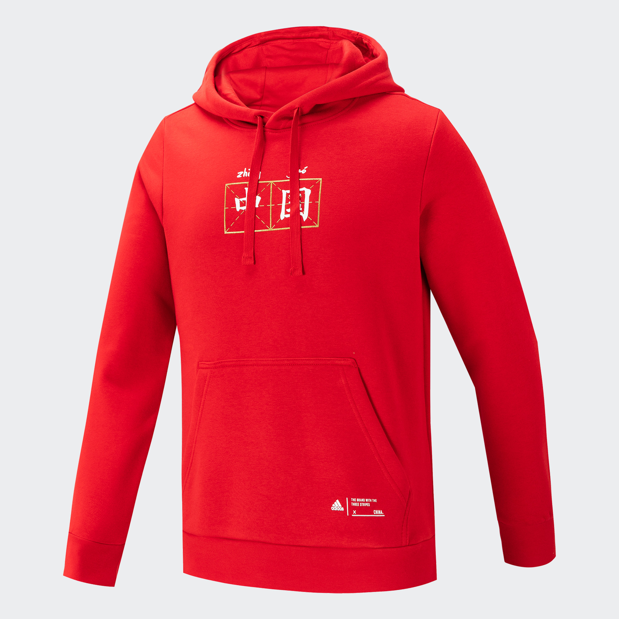 Adidas/阿迪达斯正品CHINA HOODY 冬季男子运动型格卫衣GH7809