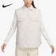 新款 Nike 棉马甲FB8738 女子简约休闲保暖翻领无袖 耐克正品