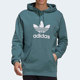 阿迪达斯正品 三叶草TREFOIL HOODIE Adidas 男子休闲卫衣 GN3461