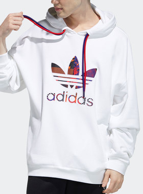 Adidas/阿迪达斯正品三叶草 新款男子休闲运动套头衫卫衣 H09192
