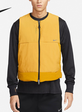 Nike/耐克正品2023新款男子保暖训练运动拉链马甲FD0413-716