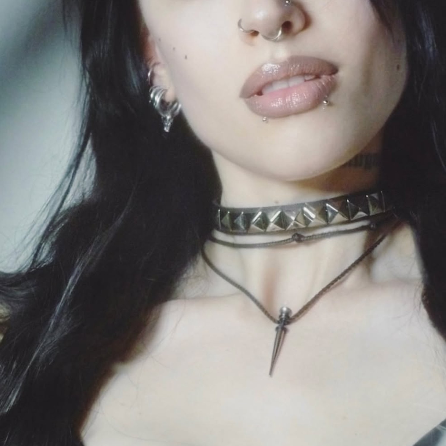 y2k哥特朋克摇滚朋克项链