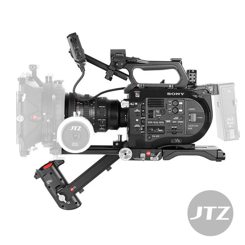 JTZ DP30电影级摄像肩扛套件电控手柄适用SONY PXW-FS7