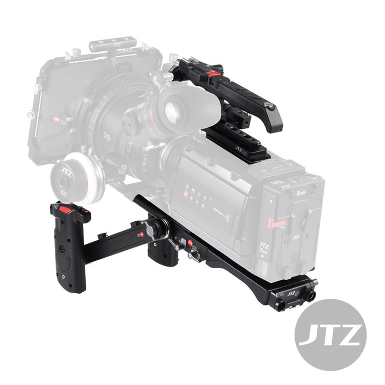 JTZ DP30电影级摄像肩扛套件电控手柄适用URSA MINI 4K4.6K