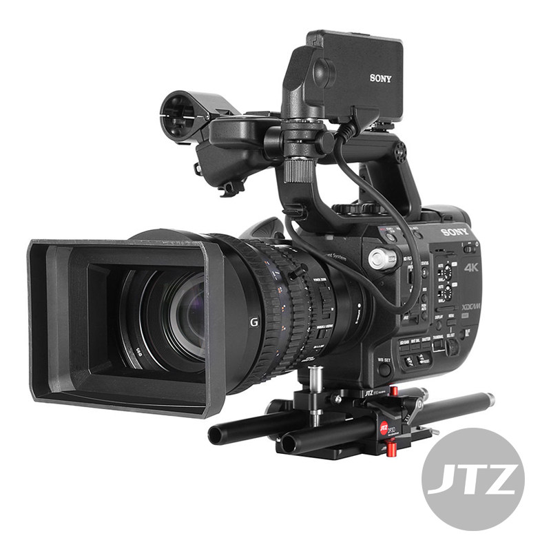 JTZ DP30 15mm快装轻型标准底座适用SONY FS5 PXW-FS5摄像机