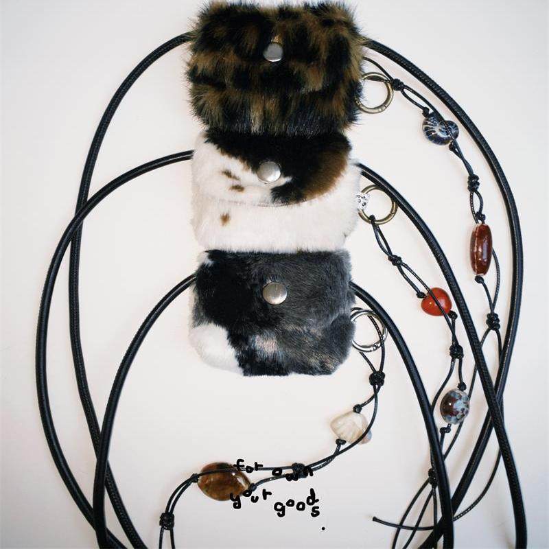 FYOGS原创可调节环保皮草耳机包