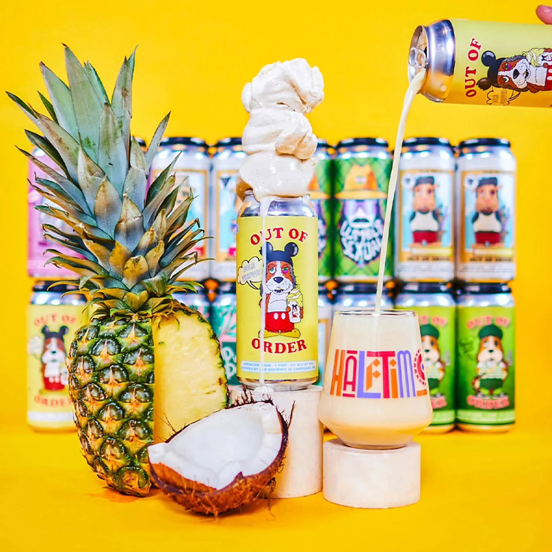 美国艾尔复兴果泥IPA精酿啤酒