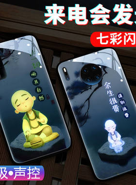 来电发光声控震动手机壳