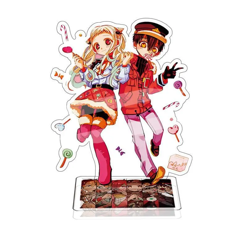 动漫立牌地缚少年花子君八寻宁宁二次元人物场景15CM大立牌周边