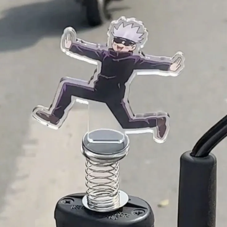 伴米咒术回战五条悟摇摇乐弹簧亚克力立牌动漫周边二次元摆件卡通