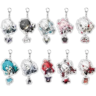 鸣潮钥匙扣今汐椿卡卡罗伤痕吟霖哥舒霖双面夹层亚克力书包挂件