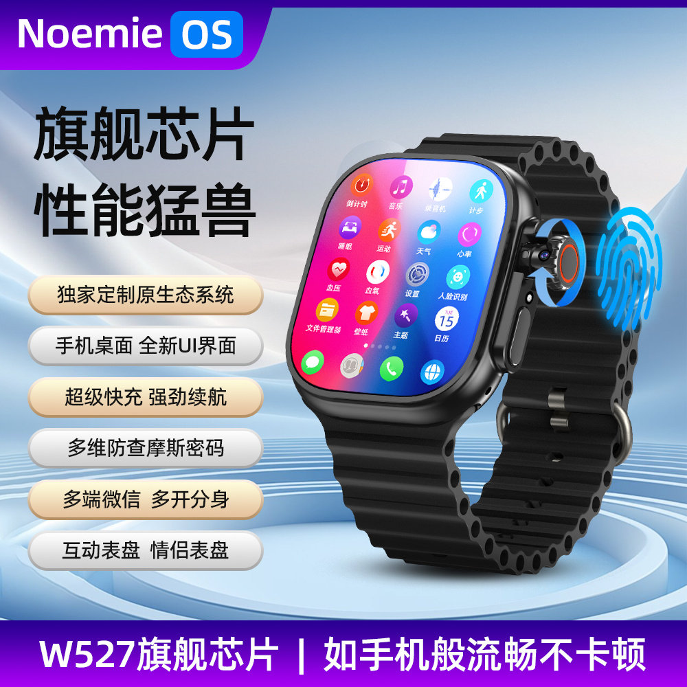 W527鑫泰奇S15plus防爆屏红外智能电话手表S12华强北顶配版ultra3图片