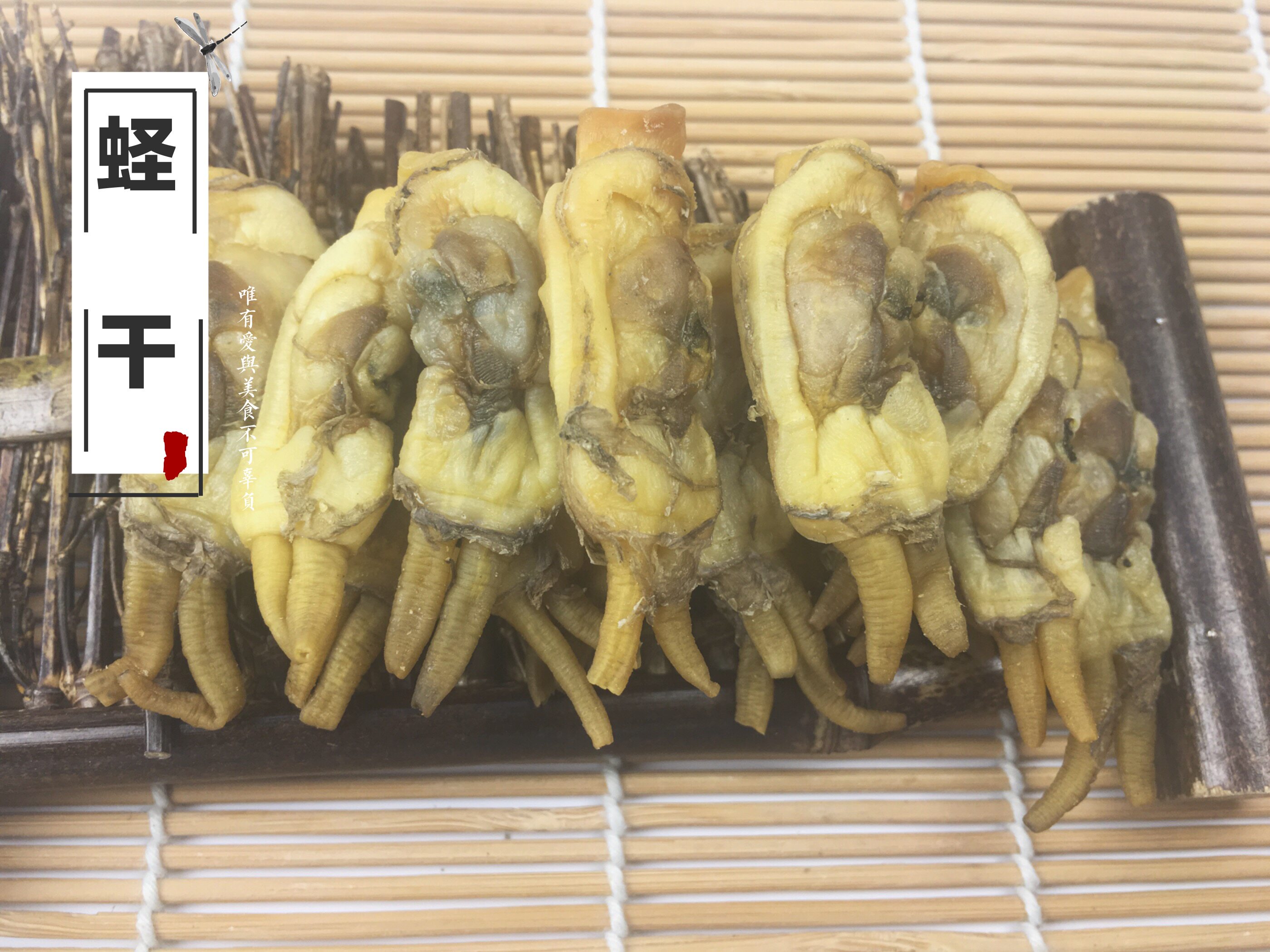 福建滋补海鲜干货特级无盐蛏干圣子肉竹节蛏淡晒无沙煲粥500g包邮