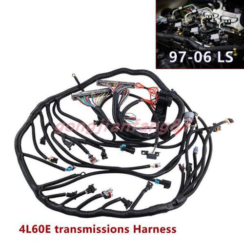 汽改装变速箱线束4L60E DBC发动机线束97-06 LS LS1 4.8 5.3 6.0