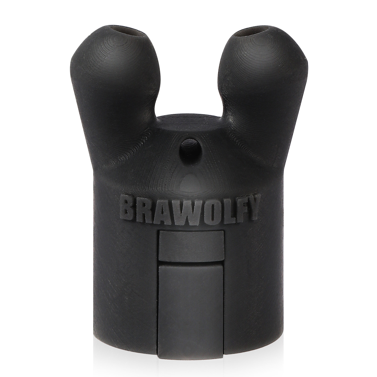 BRAWOLFY 10ml开关款双孔鼻吸器空瓶分装器香薰精油吸入器3D打印