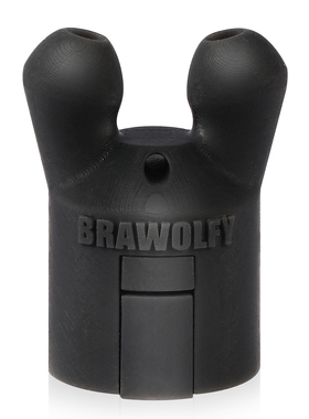 BRAWOLFY 10ml开关款双孔鼻吸器空瓶分装器香薰精油吸入器3D打印