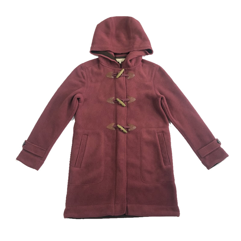 AIGLE抓绒外套牛角扣抓绒衣女