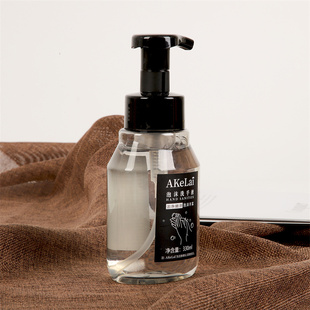 AKeLai泡沫抑菌洗手液大瓶酒店宾馆按压式瓶白茶330ml家用洗手液