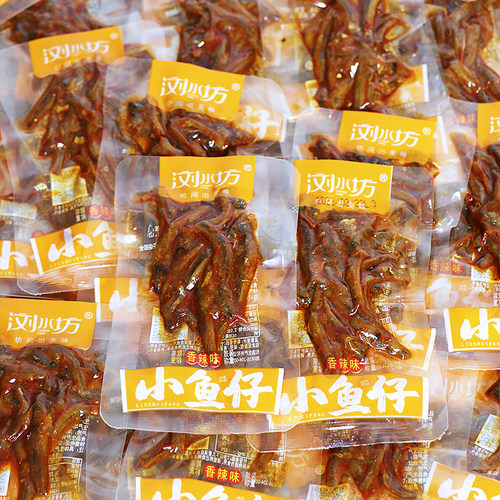 浏水坊香辣小鱼仔小鱼干500g