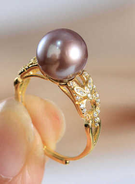 精致DIY珍珠配件S925纯银清新