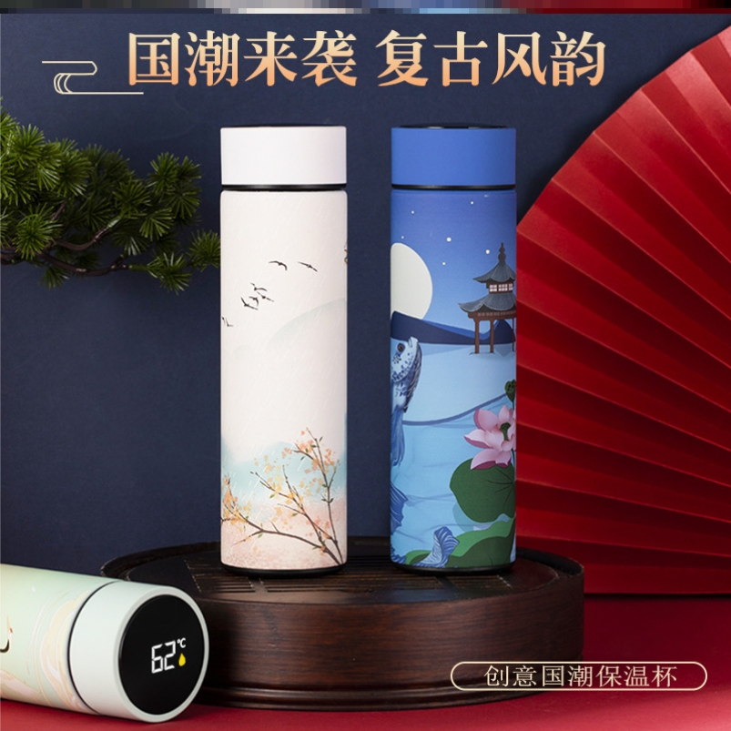 保温杯上班上学专用外出携带水杯大号小号老式经典非陶瓷玻璃内胆