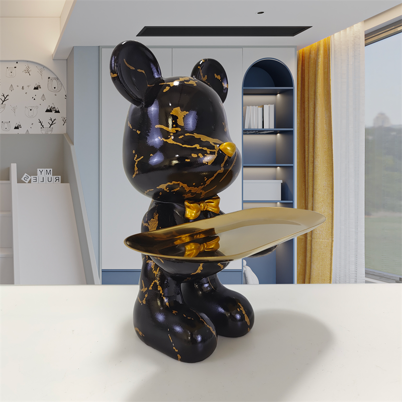 创意卡通暴力双手托盘客厅多功能