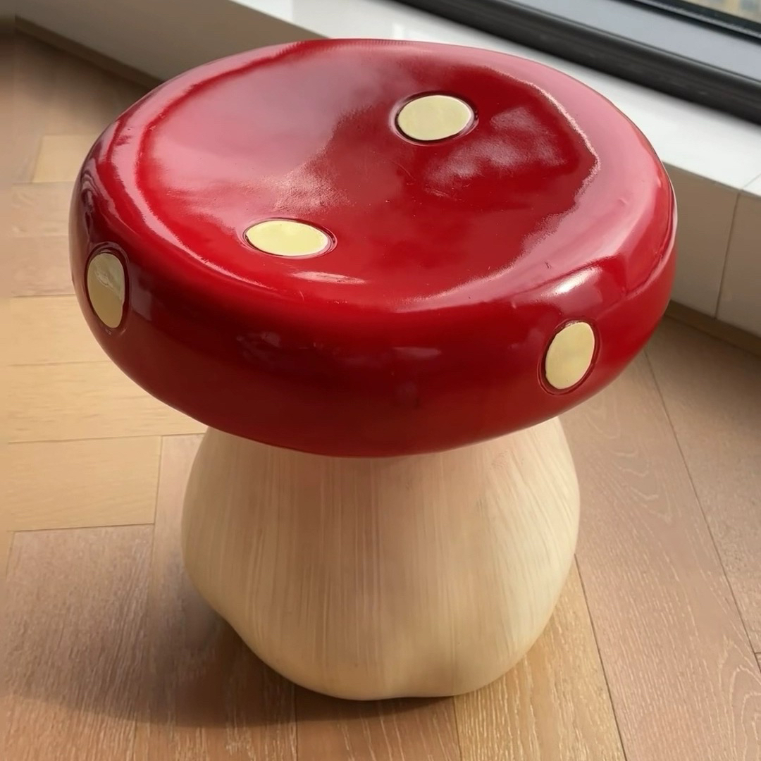 简约创意蘑菇矮凳家用卡通休闲