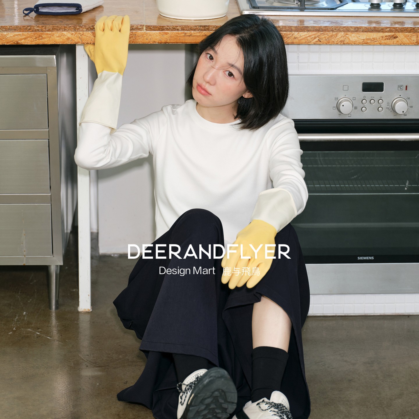 混棉简约圆领内搭蛋白打底衫