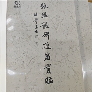 通篇实临张猛龙碑书法碑帖书法字帖