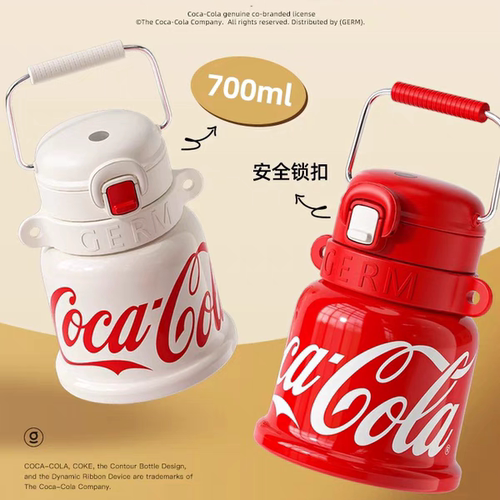 GERM可口可乐保温杯咖啡杯gorm水杯圣诞礼物格沵garm格米铃铛杯