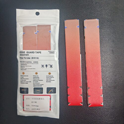 匹克球拍框保护贴渐变色保护条Gradient Color edge guard tape